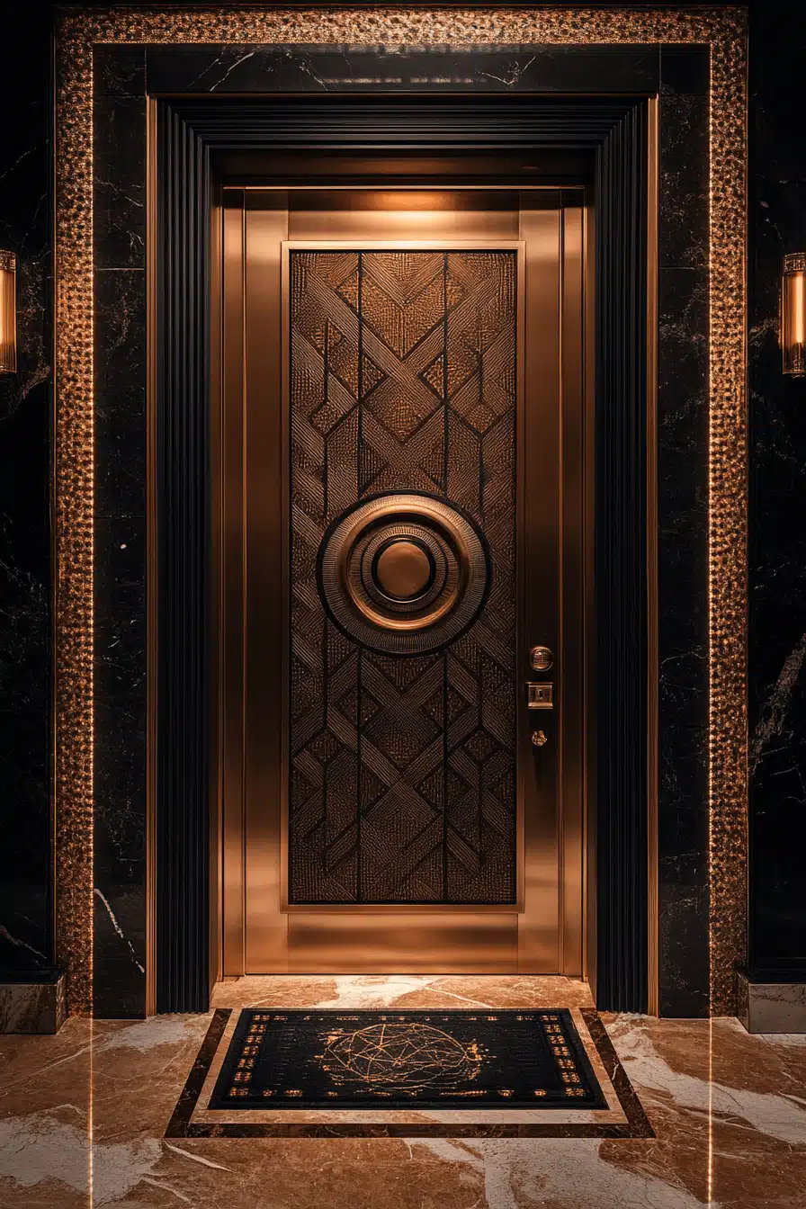 Small apartment entrance