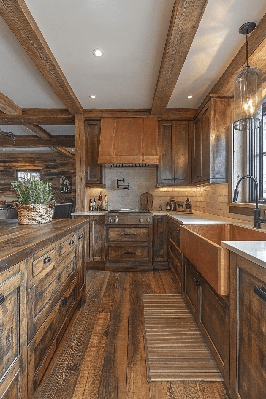 hickory kitchen cabinets