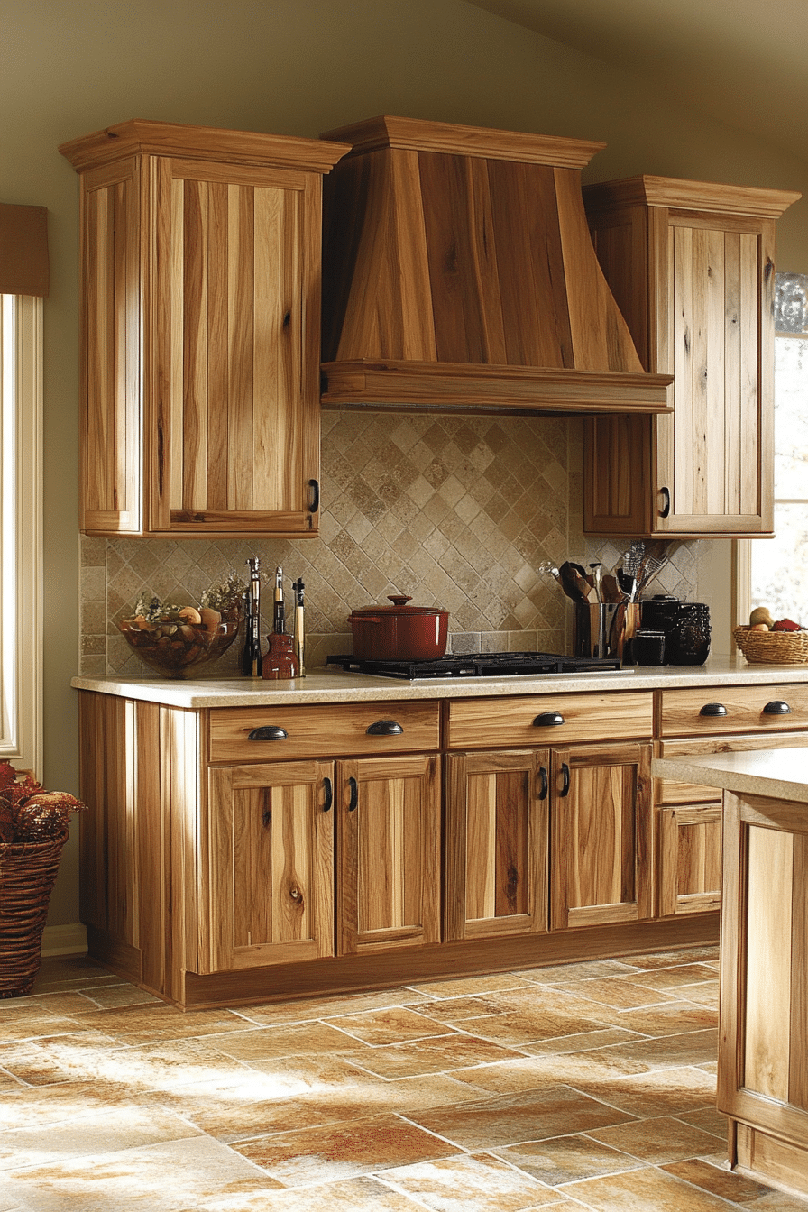 hickory kitchen cabinets