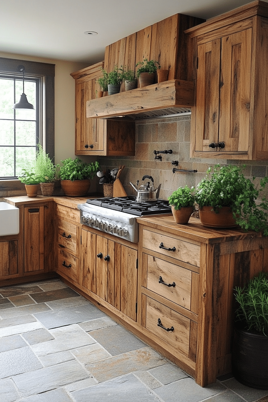 hickory kitchen cabinets