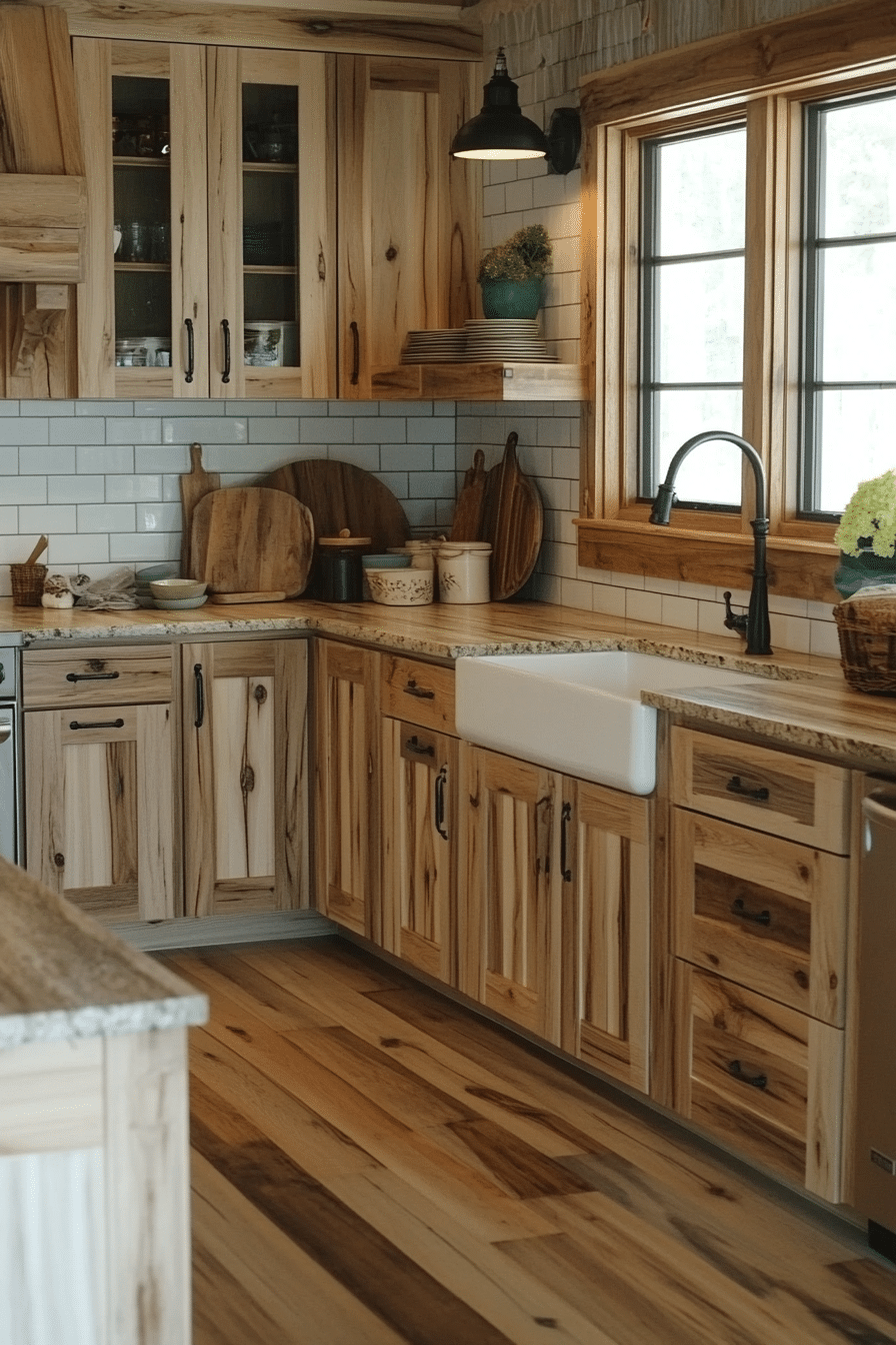 hickory kitchen cabinets