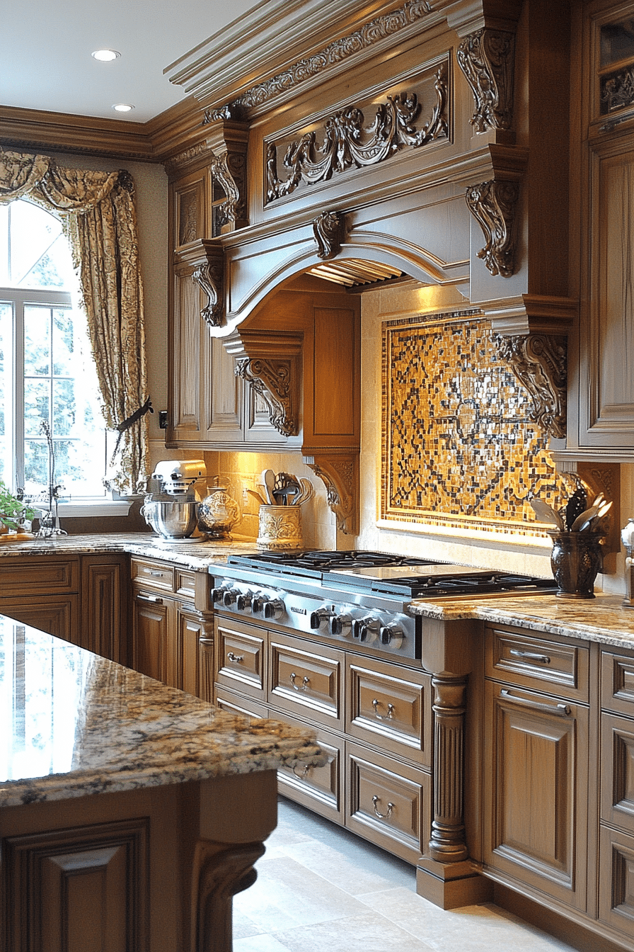 hickory kitchen cabinets