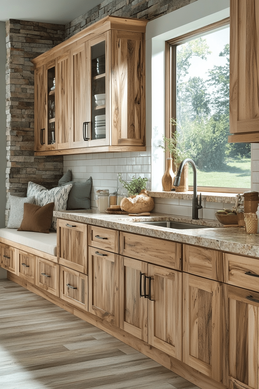 hickory kitchen cabinets