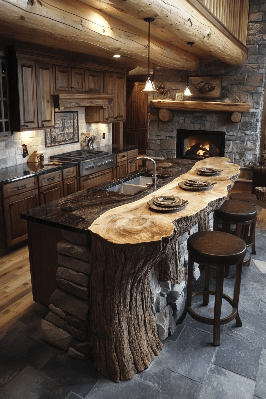 hickory kitchen cabinets