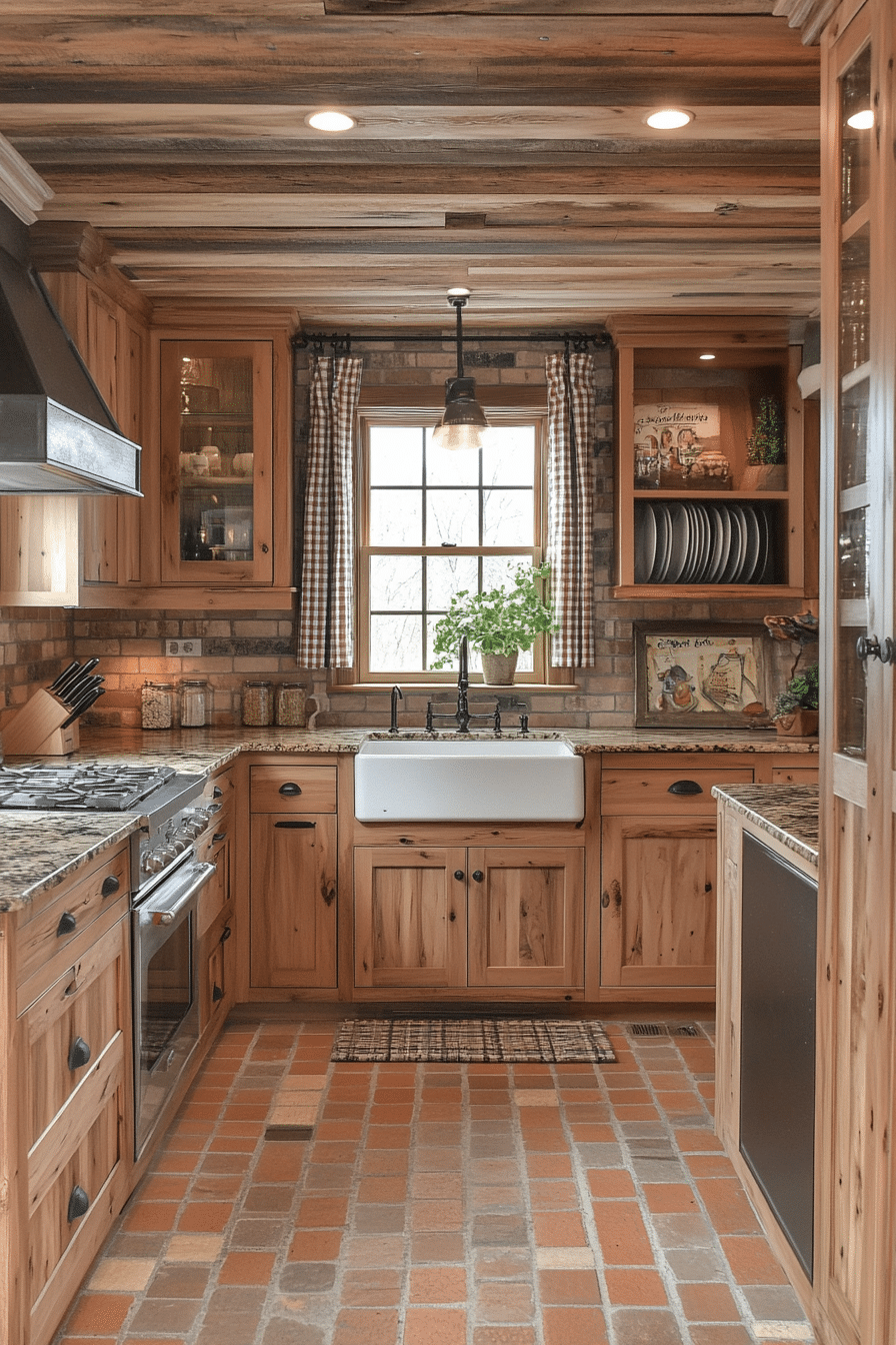 hickory kitchen cabinets