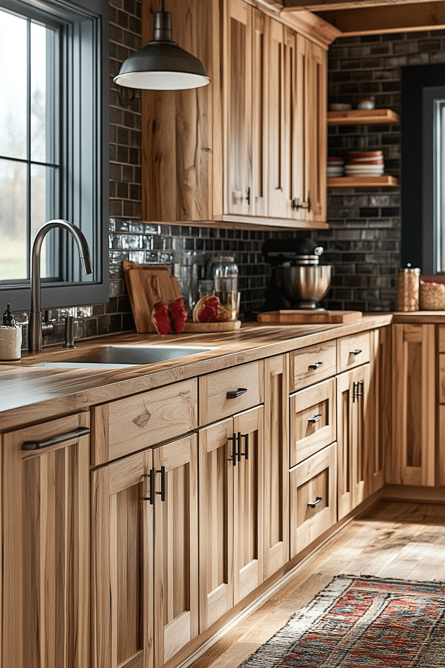 hickory kitchen cabinets