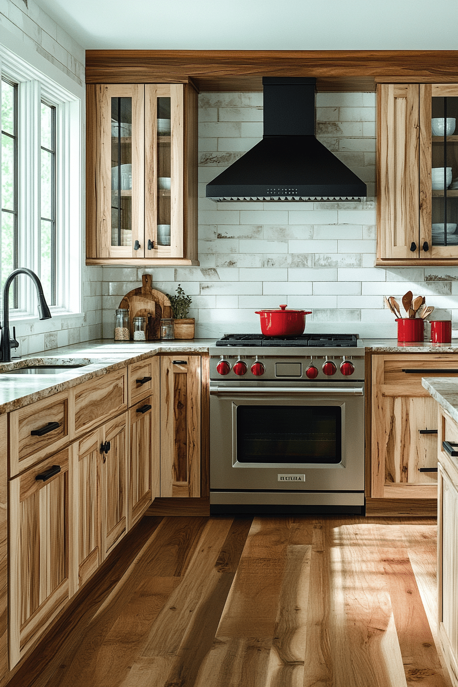 hickory kitchen cabinets