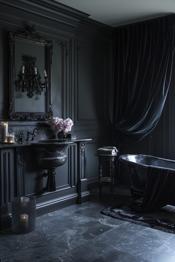 Luxurious Velvet Black