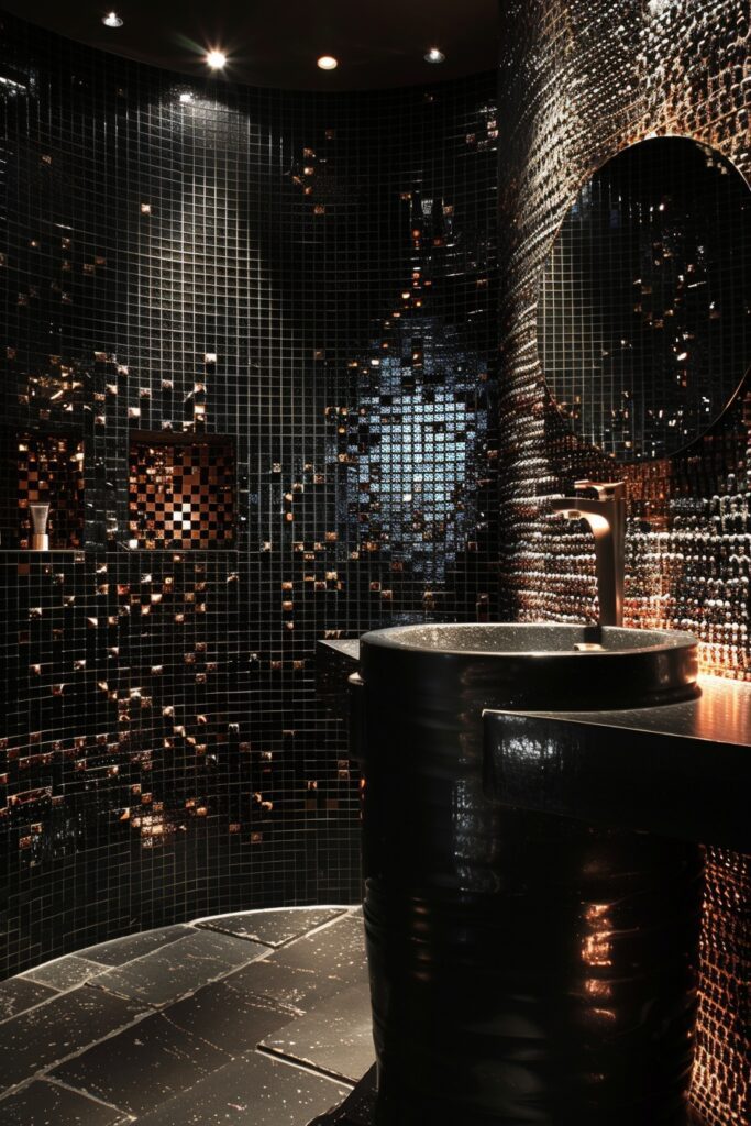 Luxurious Black Accents