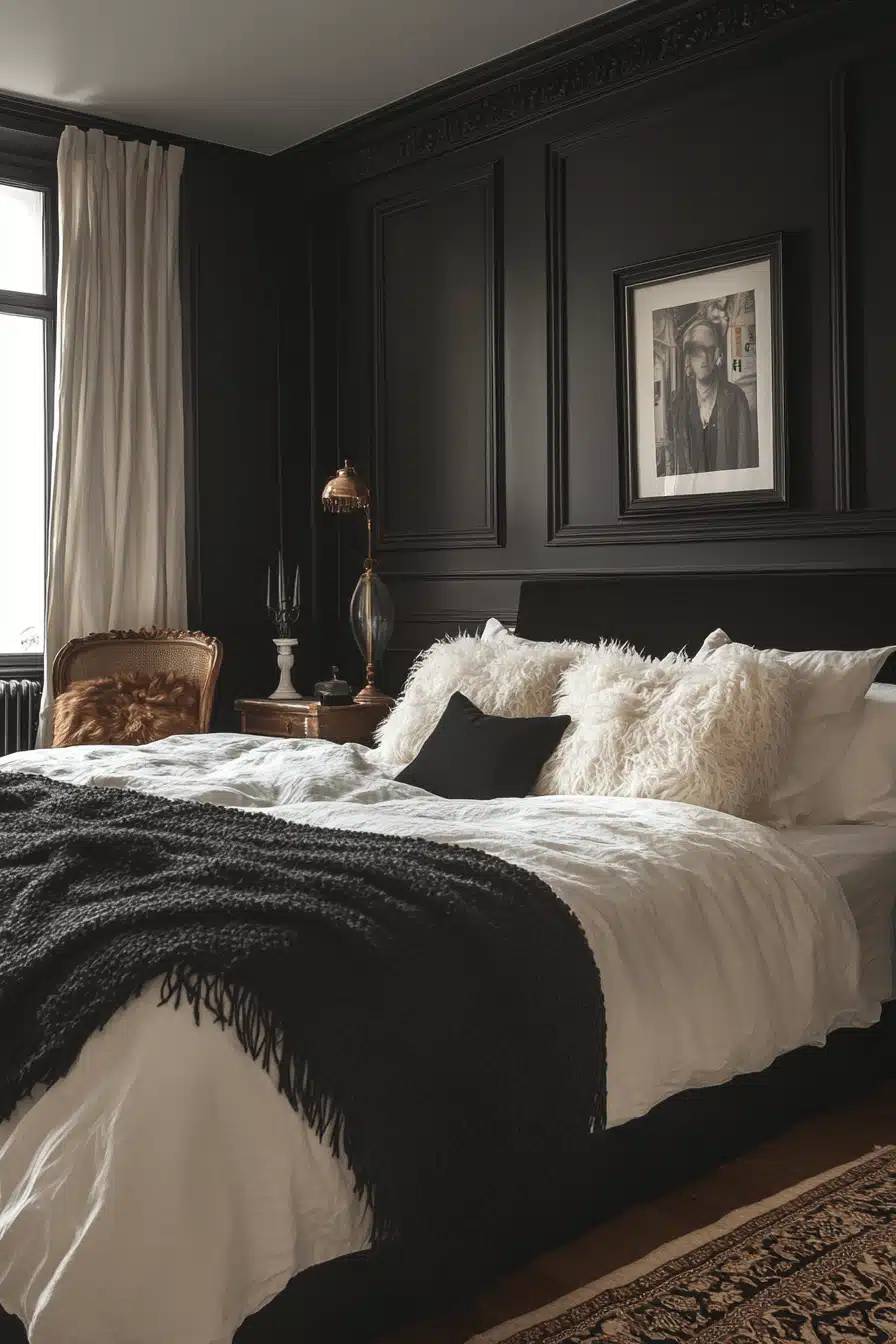 dark victorian bedroom