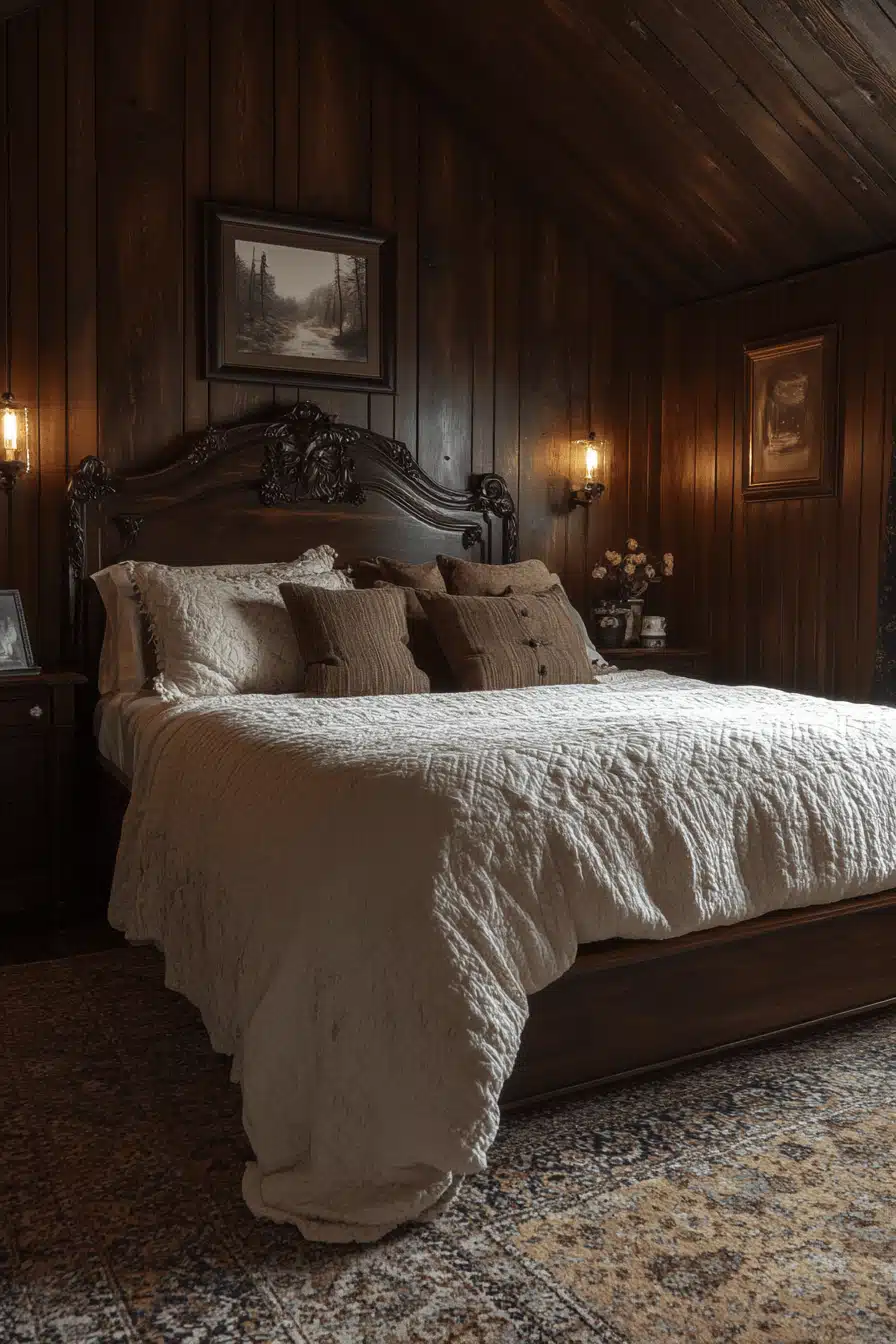 dark victorian bedroom