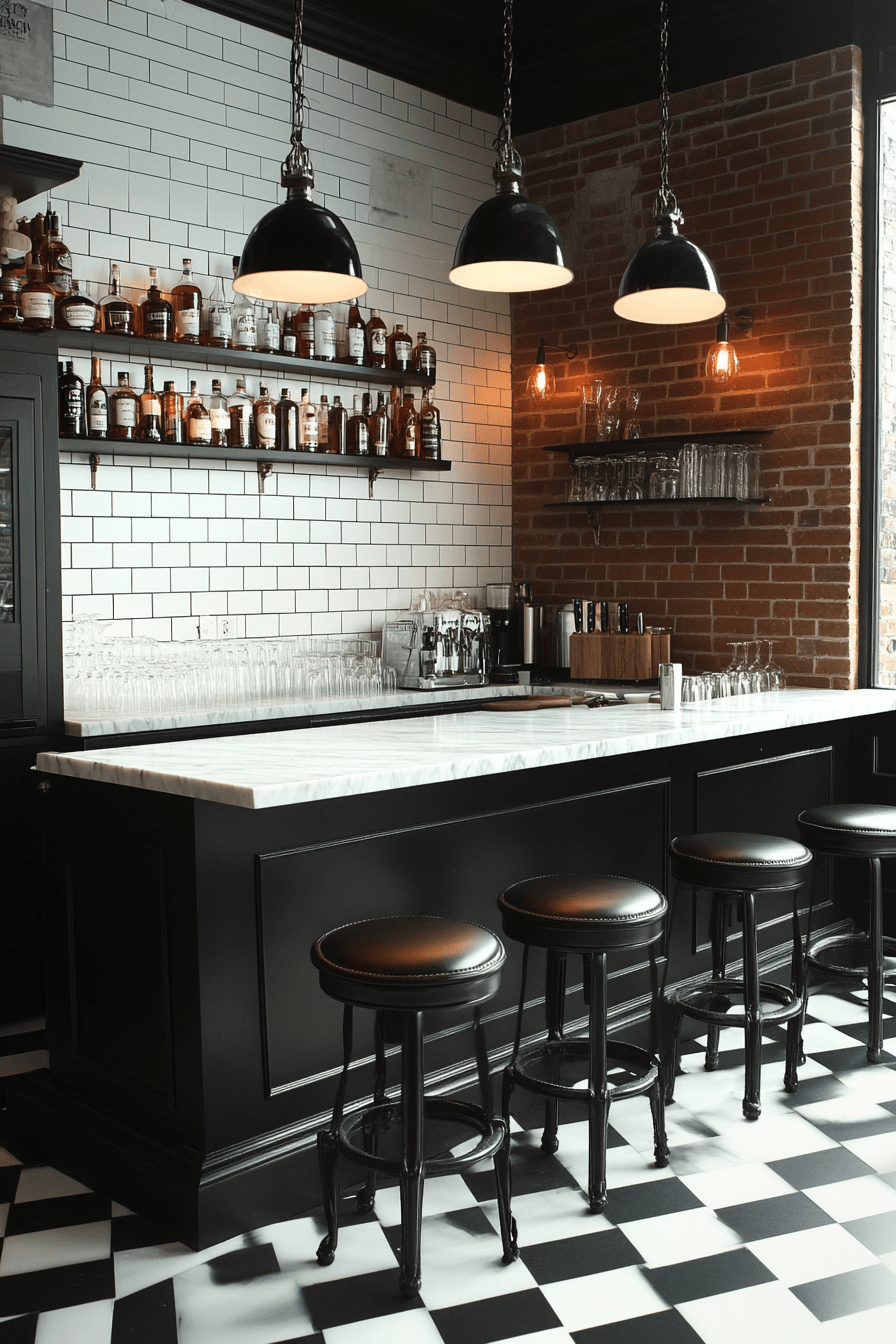 black and white kitchen ideas