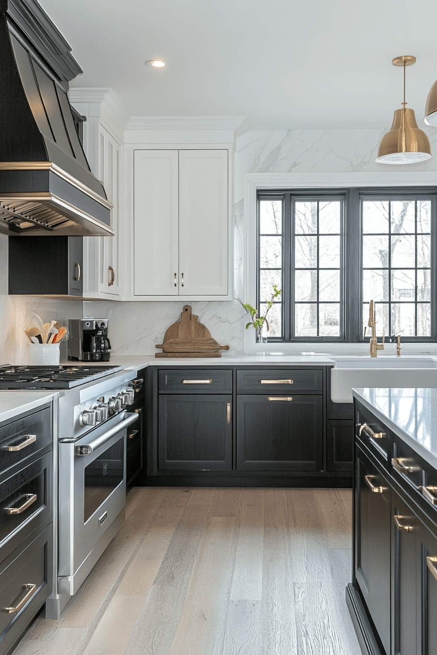 black and white kitchen ideas