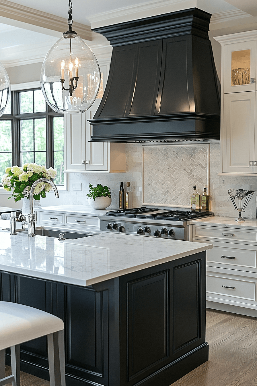 black and white kitchen ideas