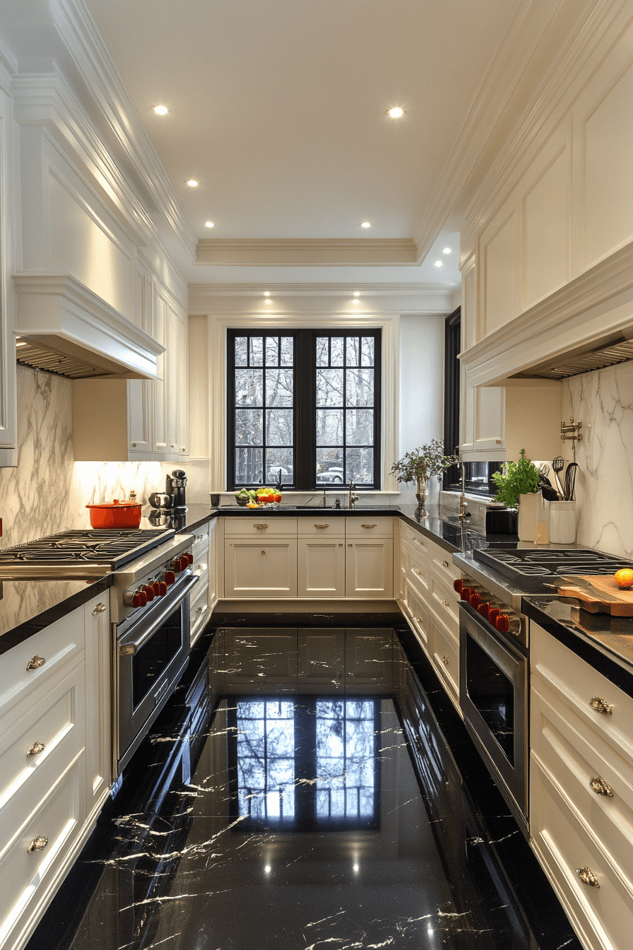 black and white kitchen ideas