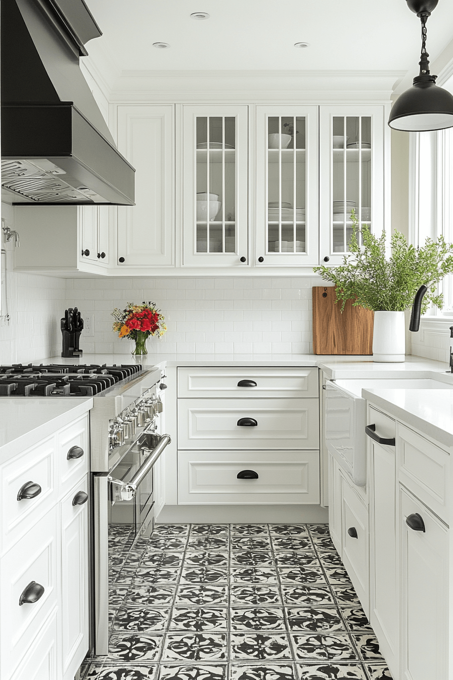 black and white kitchen ideas