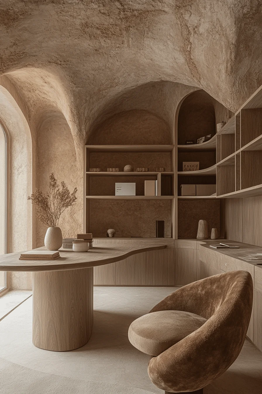 feminine office space