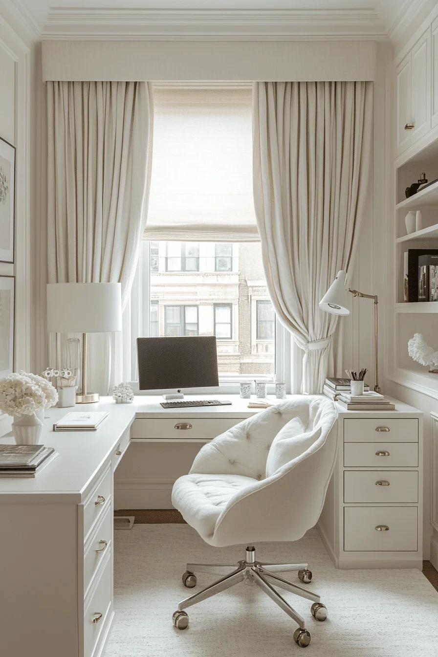feminine office space
