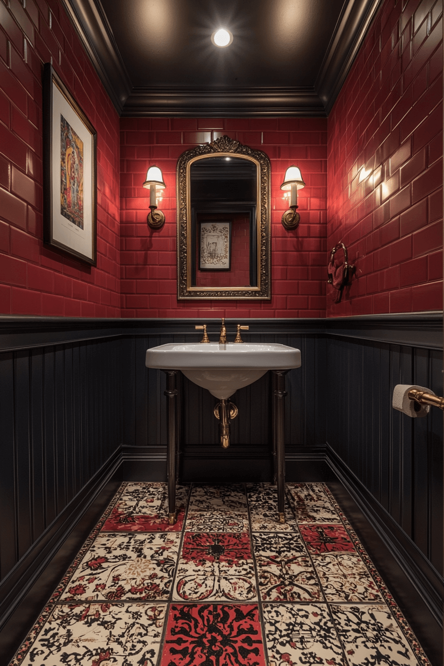 29 Modern Victorian Bathroom Ideas That Celebrate Ornate Details modern victorian bathroom