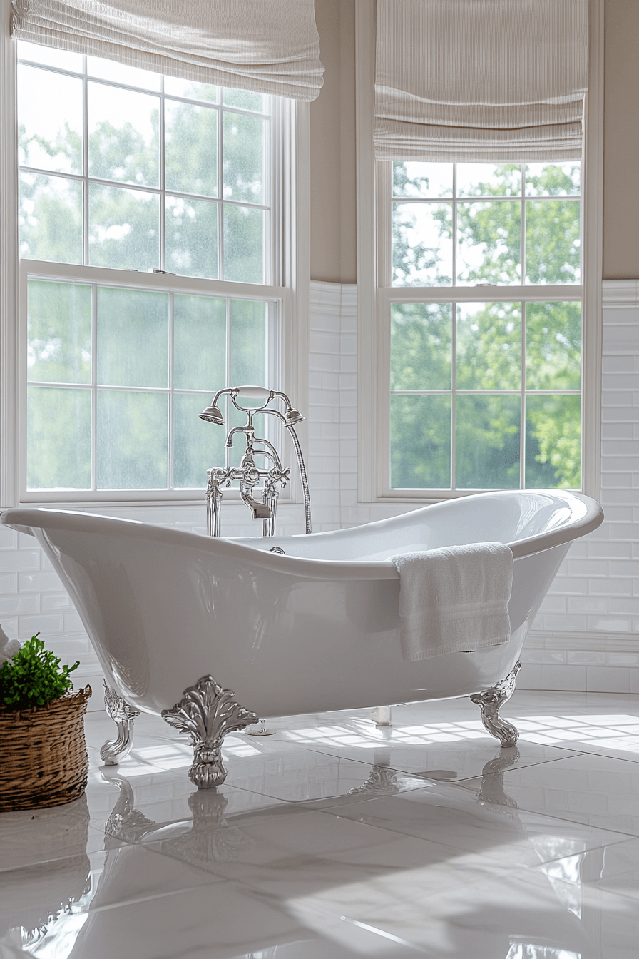 29 Modern Victorian Bathroom Ideas That Celebrate Ornate Details modern victorian bathroom