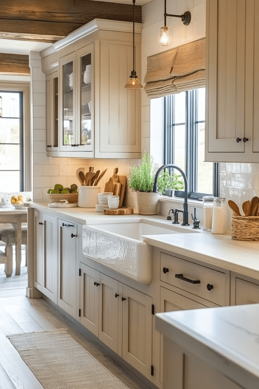 coastal cottage kitchen