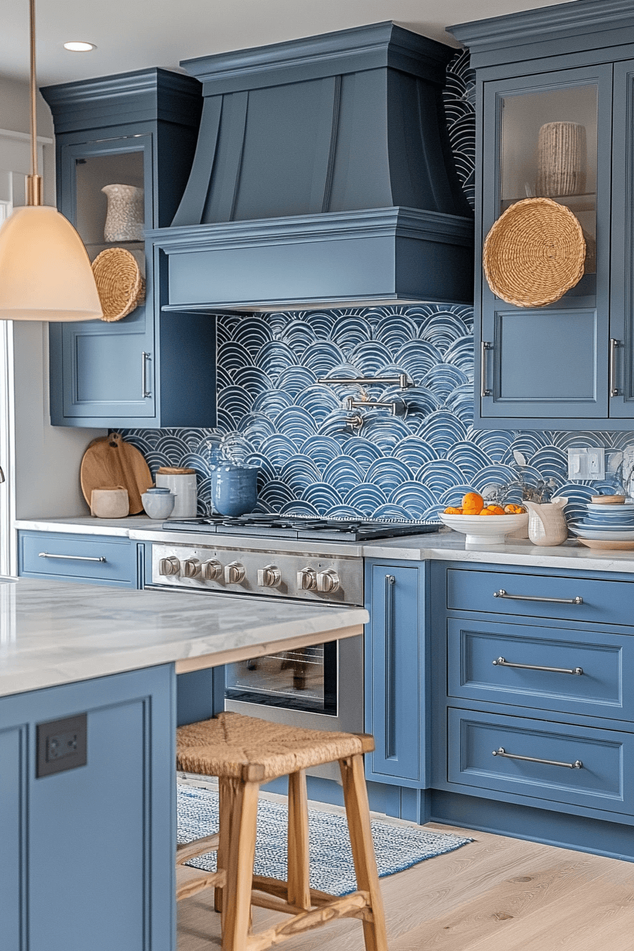 coastal cottage kitchen