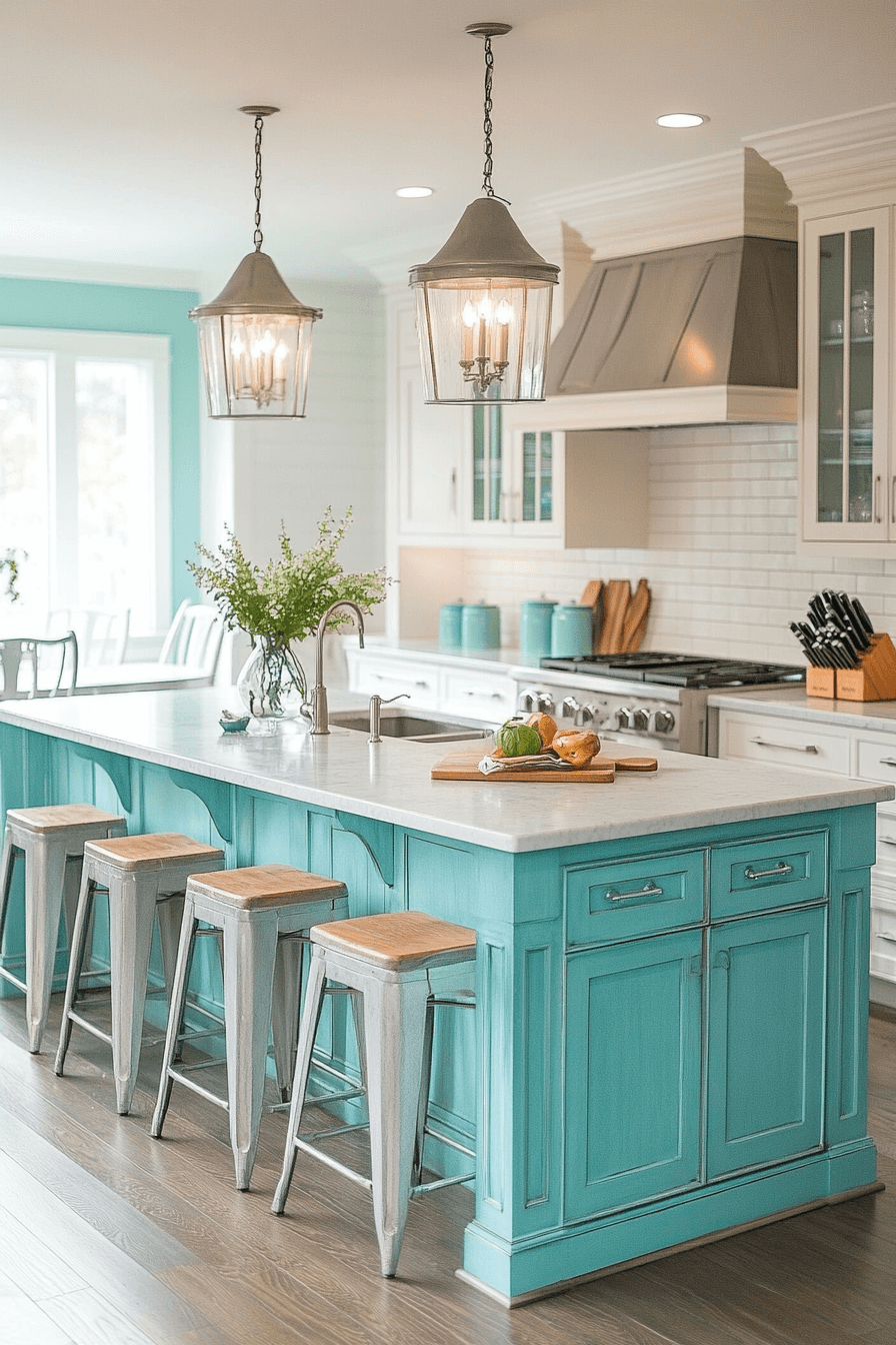 coastal cottage kitchen