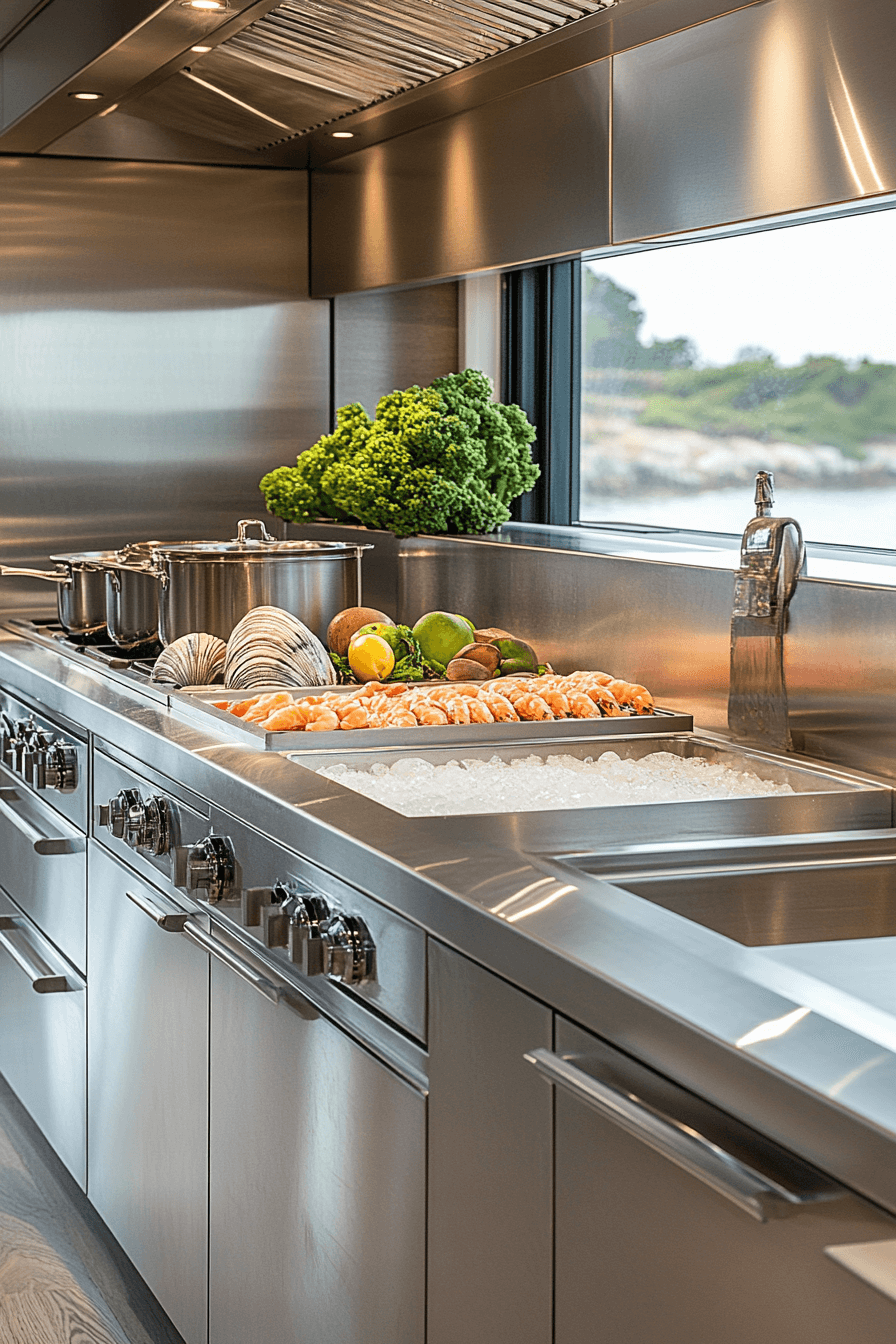 coastal cottage kitchen