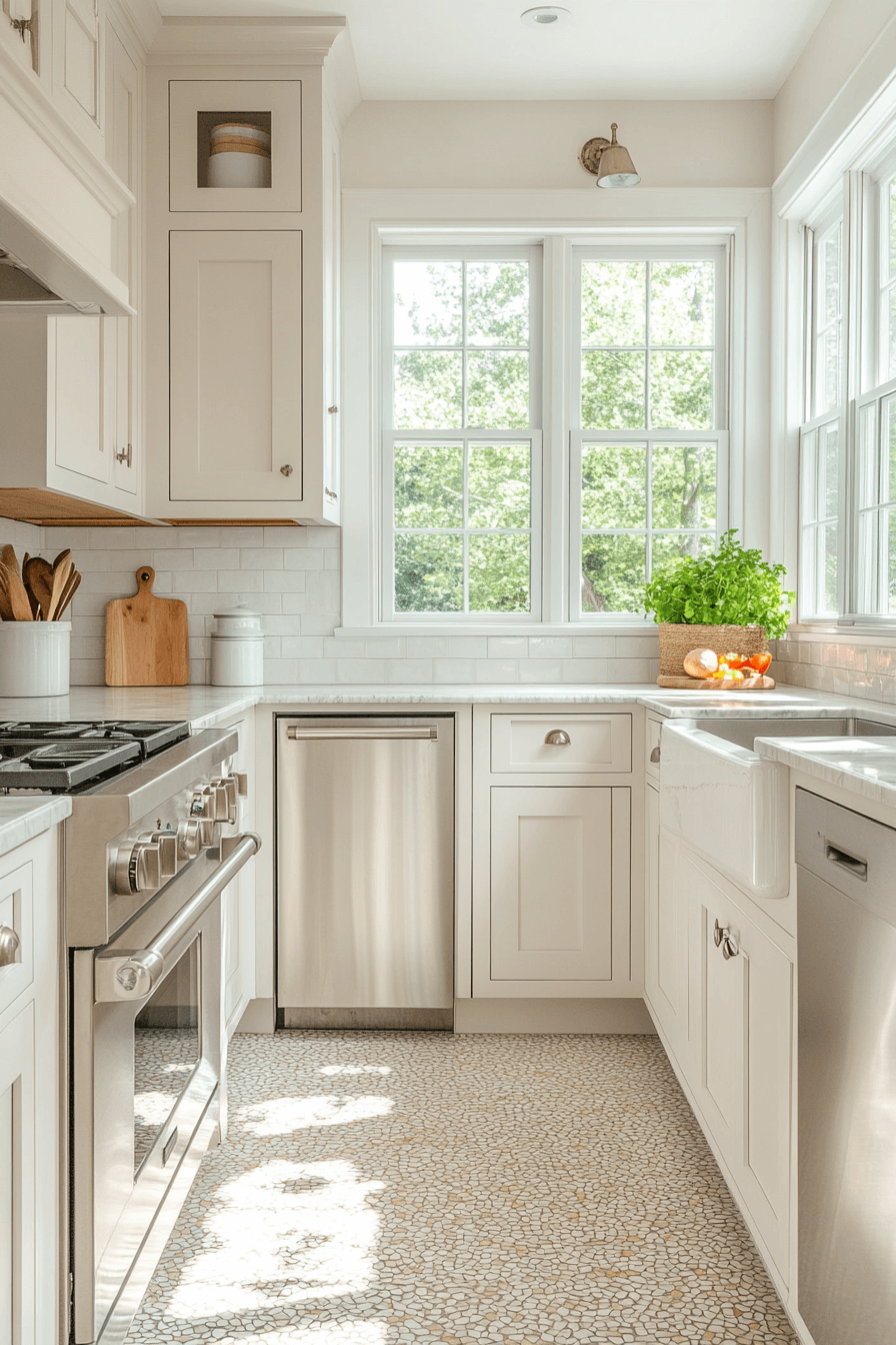 coastal cottage kitchen