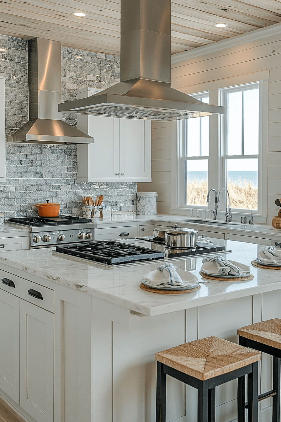 coastal cottage kitchen