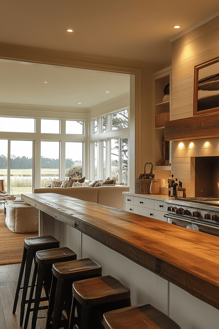 coastal cottage kitchen