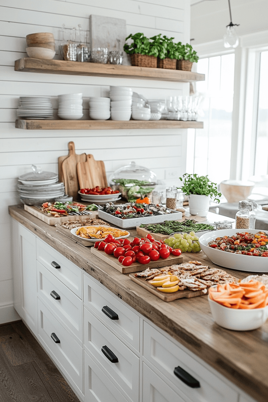 coastal cottage kitchen
