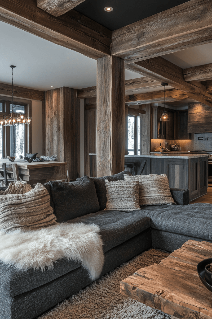29 Dark Gray Couch Living Room Inspirations That Feel Rich and Refined dark gray couch living room