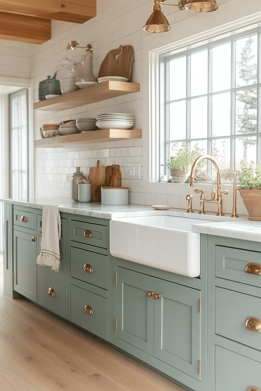 modern coastal kitchen