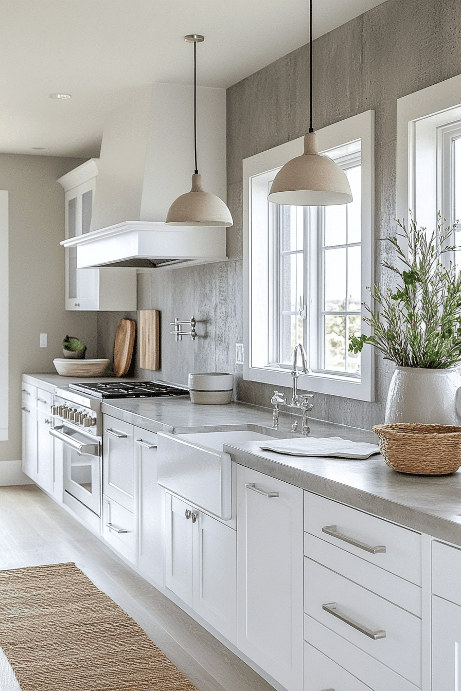 modern coastal kitchen