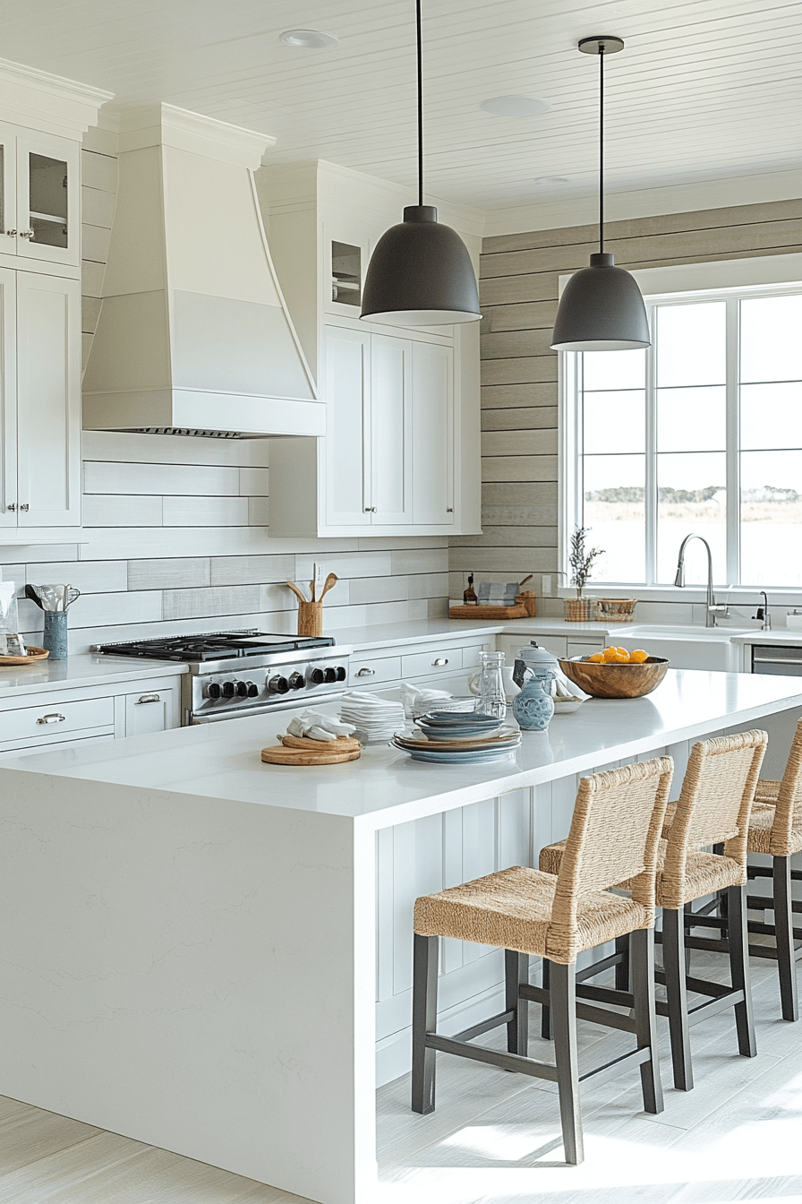modern coastal kitchen