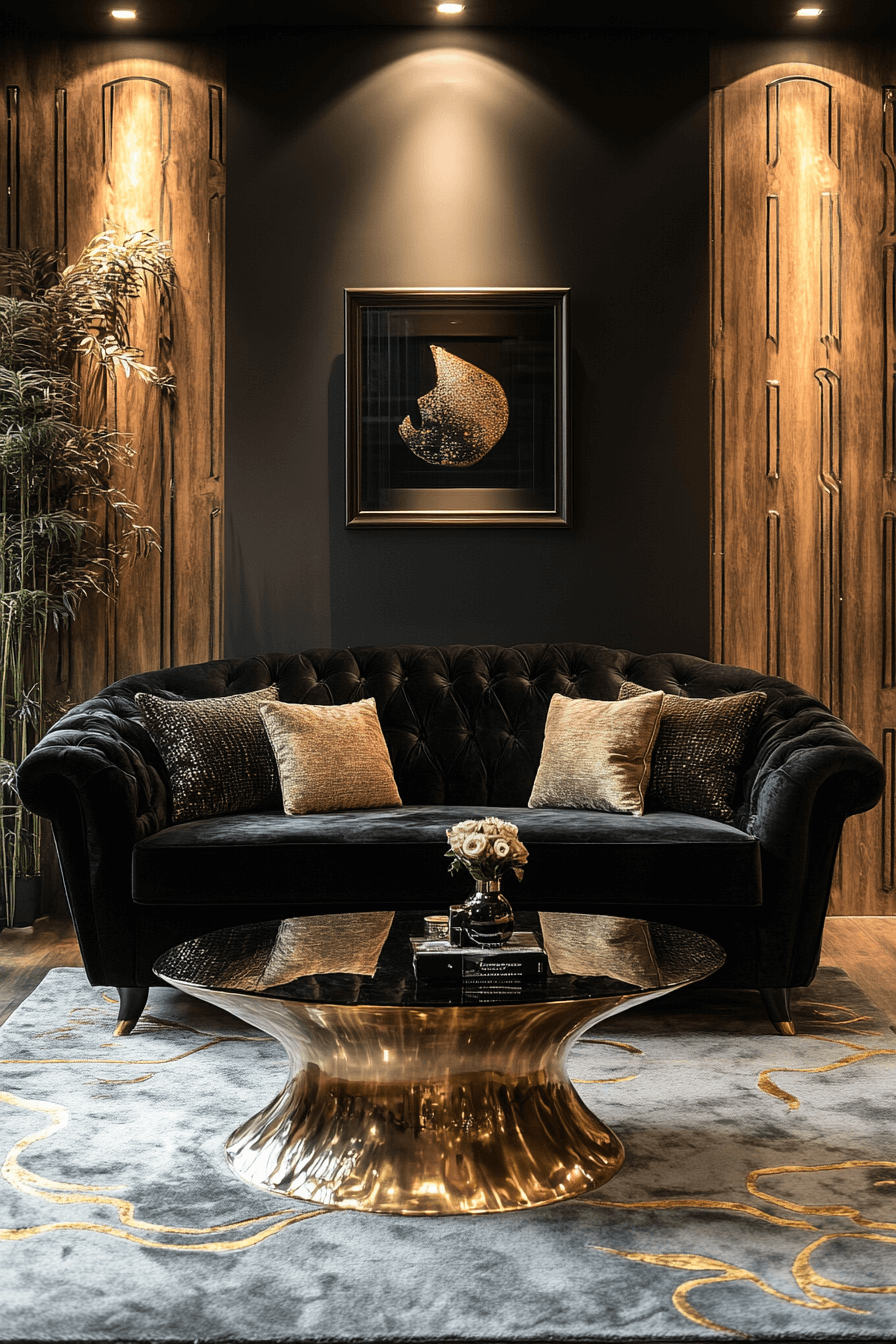 29 Black Living Room Decor Upgrades That Feel Ultra Sleek black living room decor