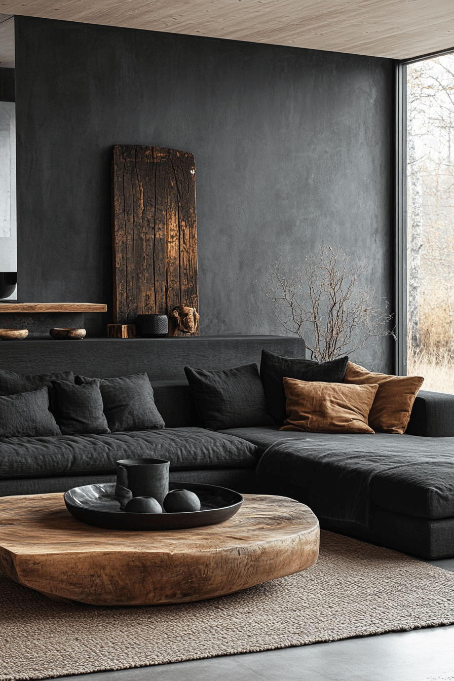 29 Black Living Room Decor Upgrades That Feel Ultra Sleek black living room decor