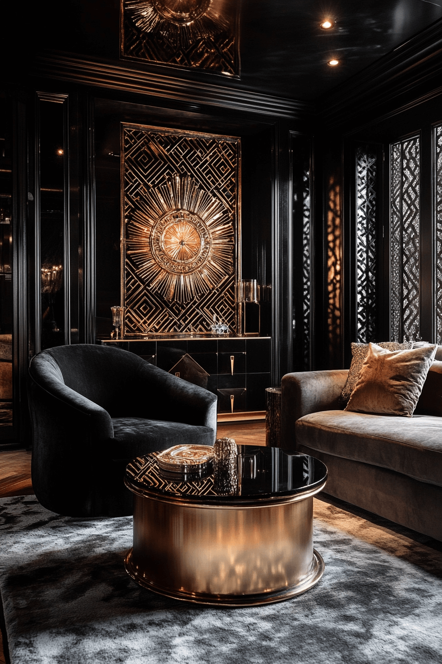 29 Black Living Room Decor Upgrades That Feel Ultra Sleek black living room decor