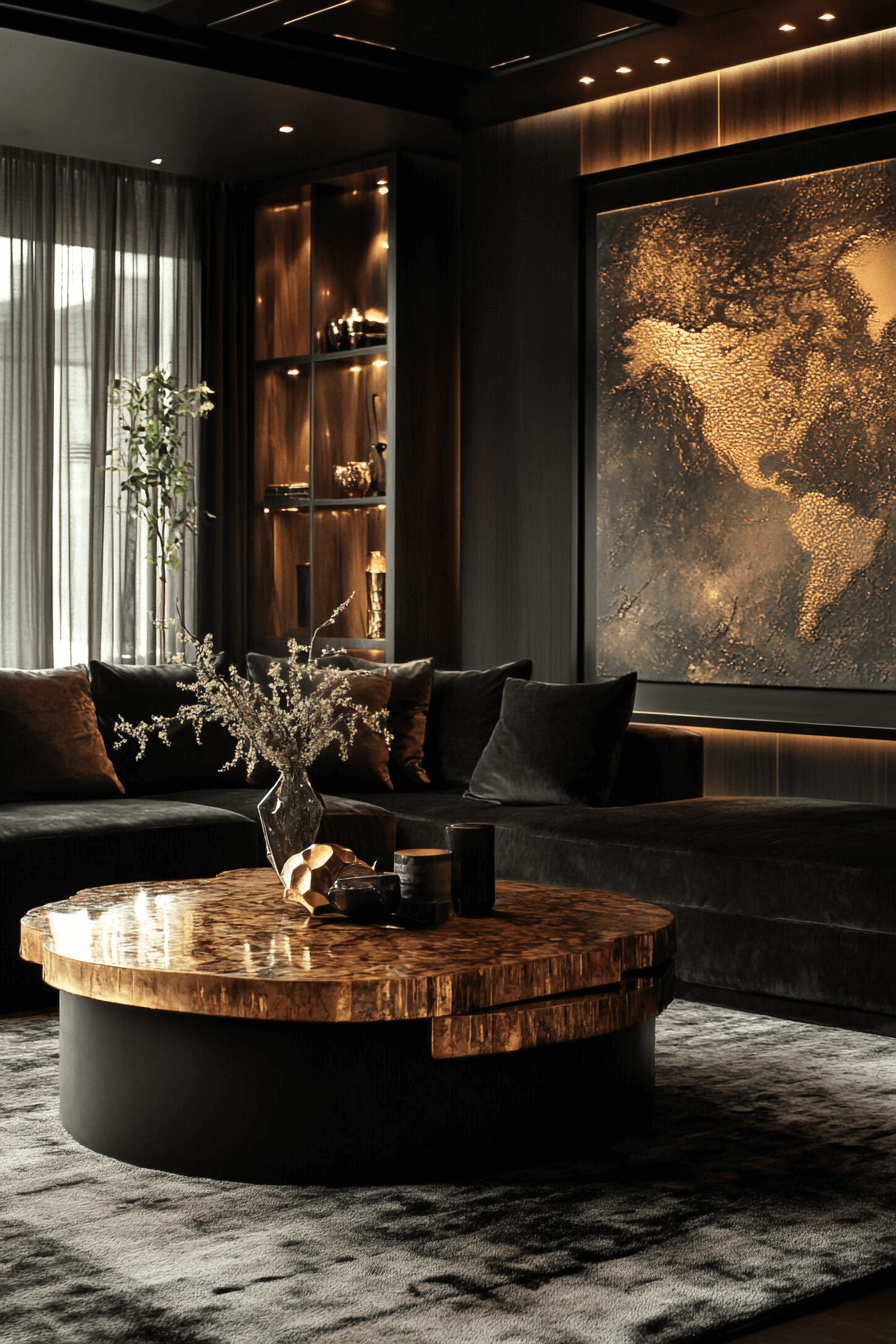 29 Black Living Room Decor Upgrades That Feel Ultra Sleek black living room decor