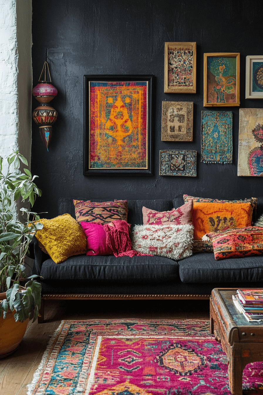 29 Black Living Room Decor Upgrades That Feel Ultra Sleek black living room decor