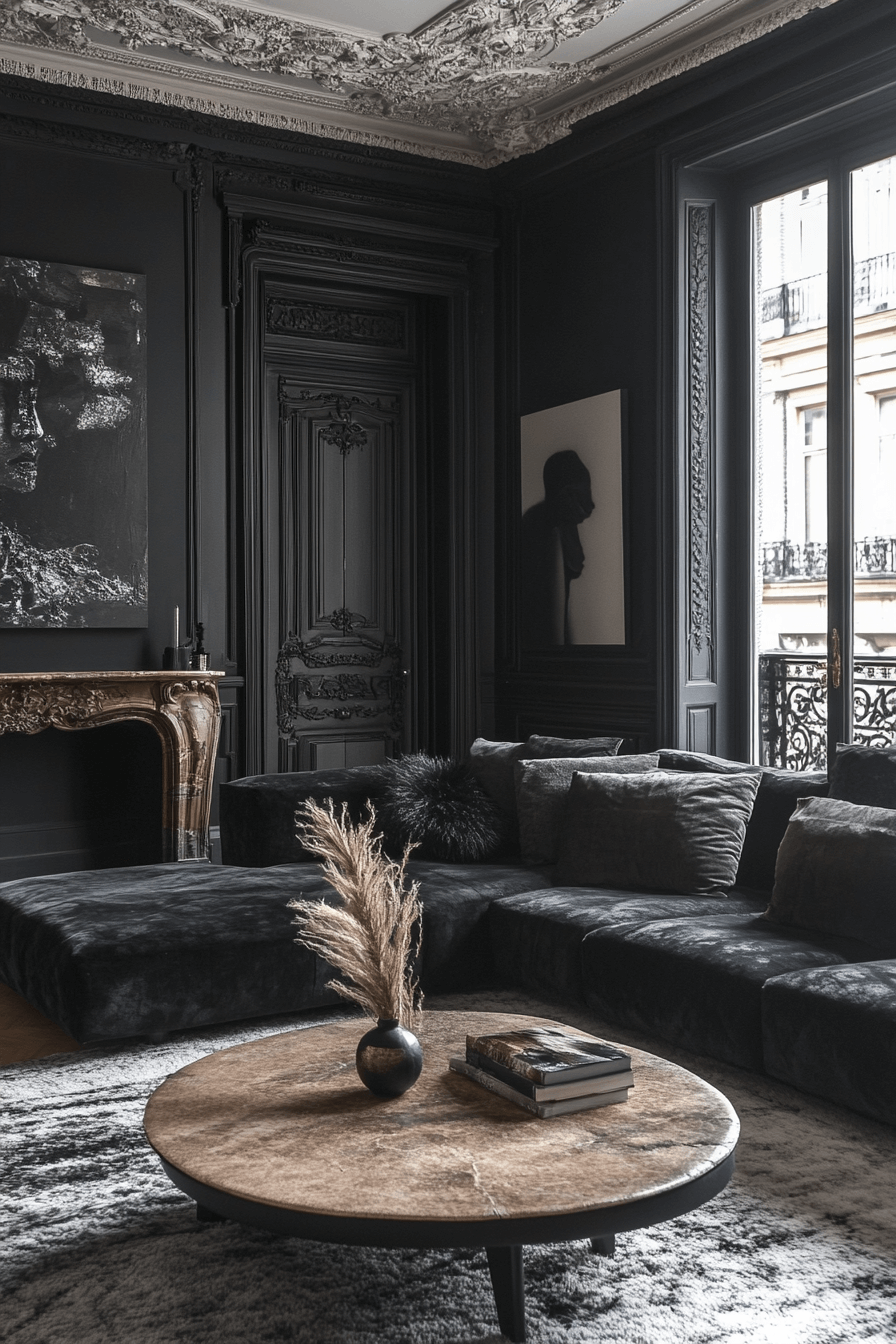 29 Black Living Room Decor Upgrades That Feel Ultra Sleek black living room decor