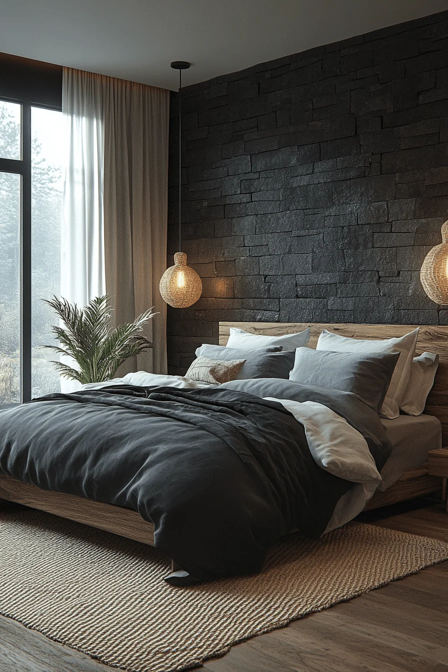dark cottagecore bedroom