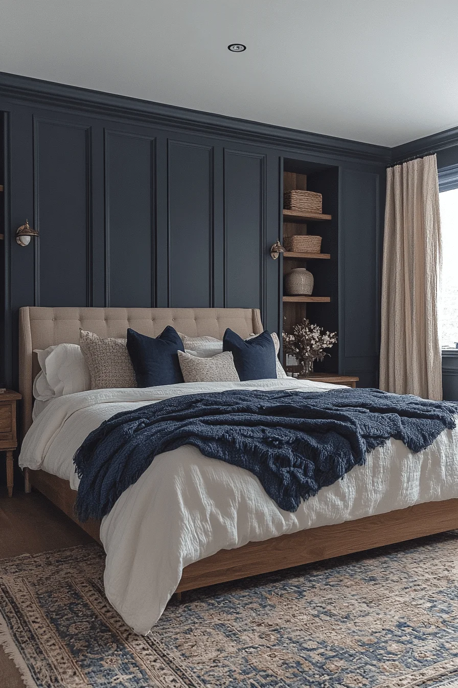 dark cottagecore bedroom