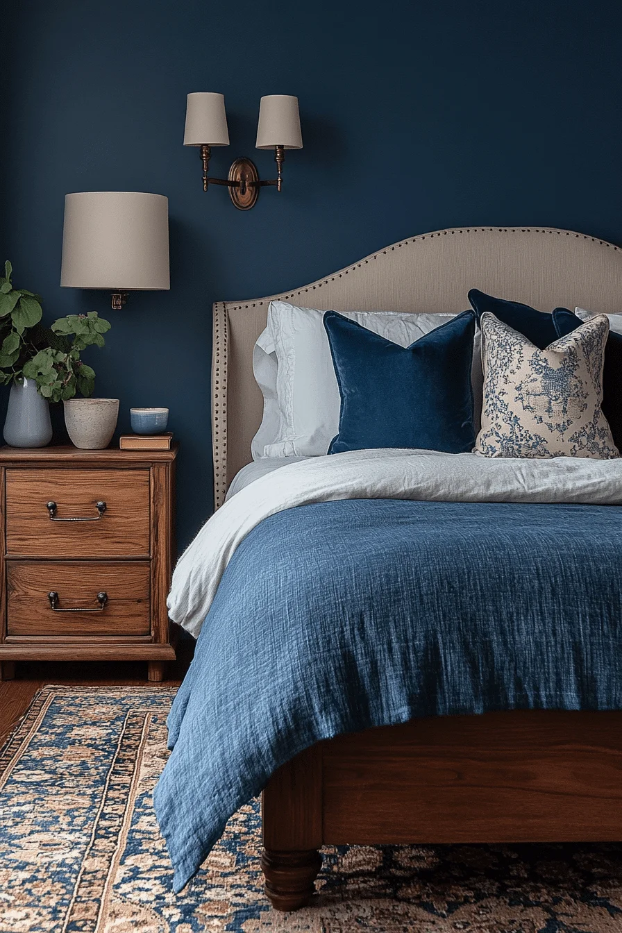 dark cottagecore bedroom
