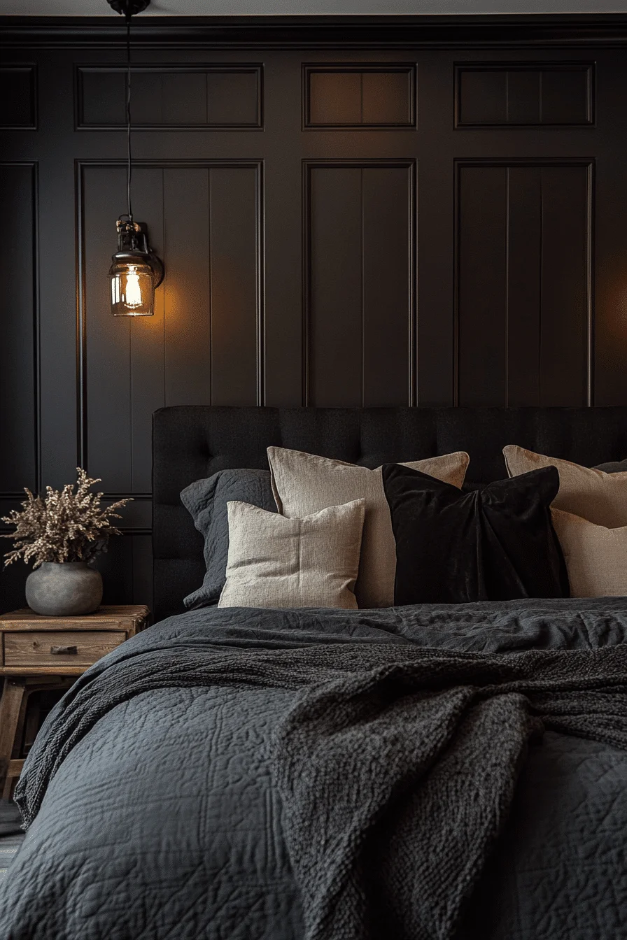 dark cottagecore bedroom