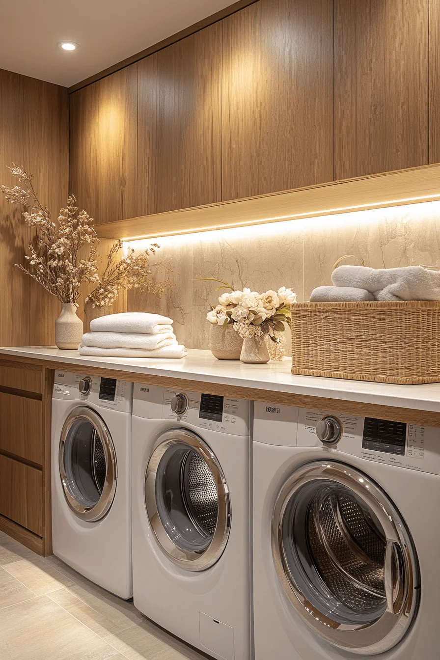 contemporary cottage laundry room