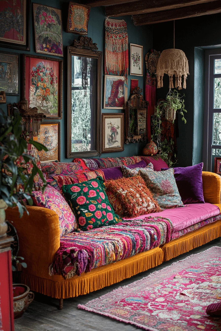 vintage maximalist decor