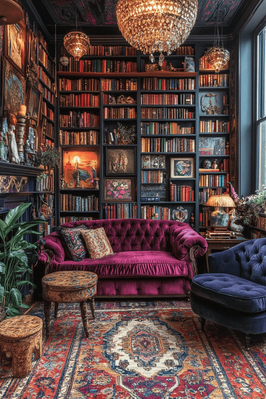 vintage maximalist decor