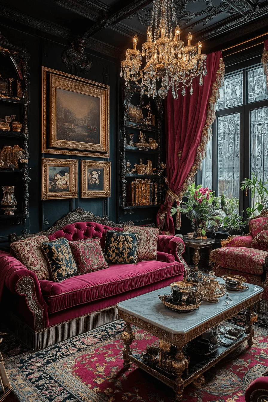 vintage maximalist decor